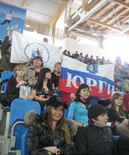 Студенты ЮРГИ На матче по Гандболу Студенты ЮРГИ На матче по Гандболу